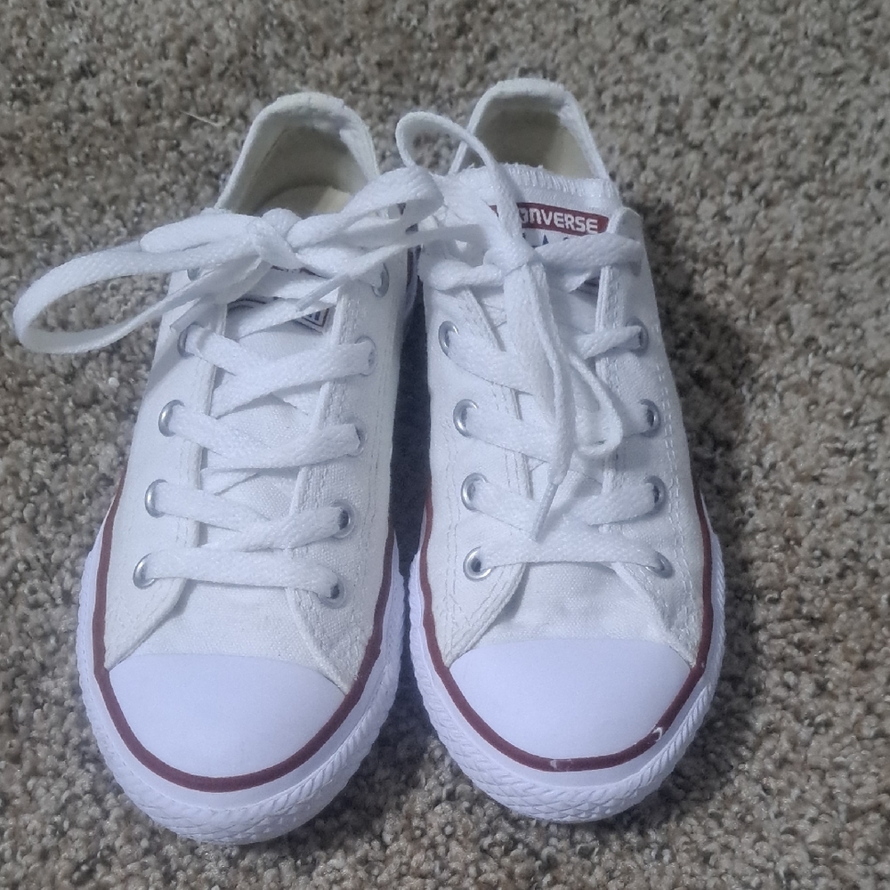 Converse Kids White Sneakers